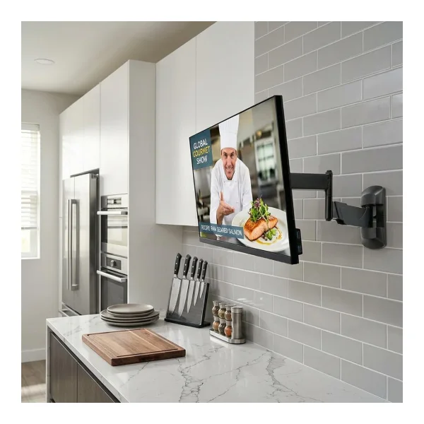 Lindy Adjustable Single Display Wall Mount (40714)