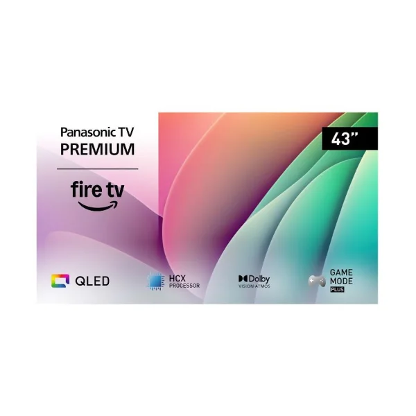Panasonic TV-43W80AEZC sw LED-TV QLED UHD 4K HDR Multituner Fire TV (TV-43W80AEZC)