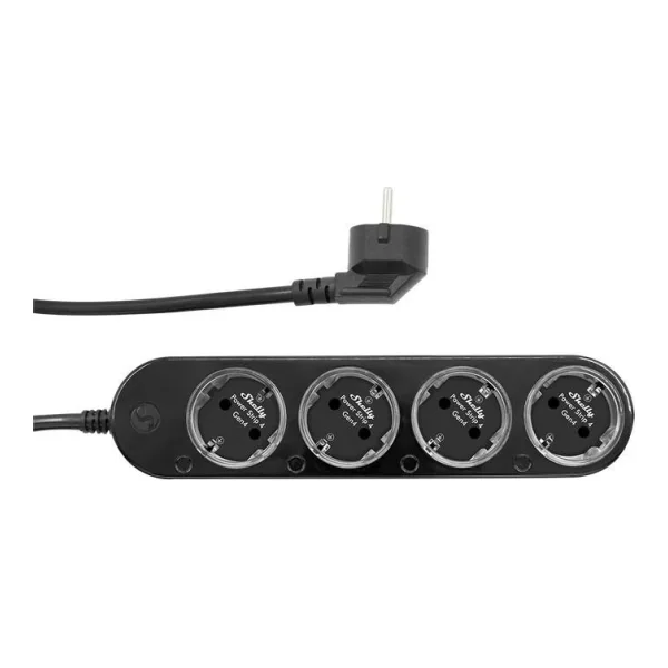 Shelly · Plug & PlayPower Strip 4 Gen4· Smarte Steckdosenleiste· 4x 12A· (Shelly_PS4_Gen4_s)