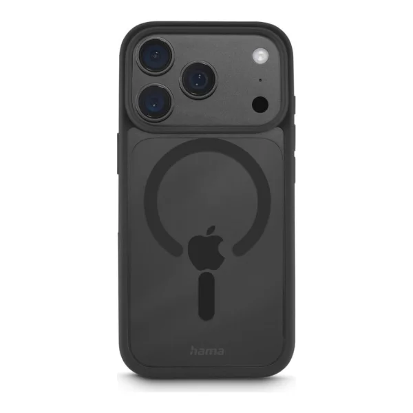 Hama Handyhülle Frame Protect f iPhone 17 Pro/18 Pro, magnet., durchsichtig,SW (00232450)