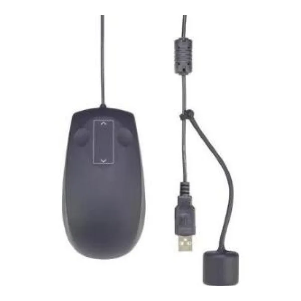 Renkforce USB-Maus Laser IP68 Industrial Maus iM-LM-T01-BK Schwarz (iM-LM-T01-BK)
