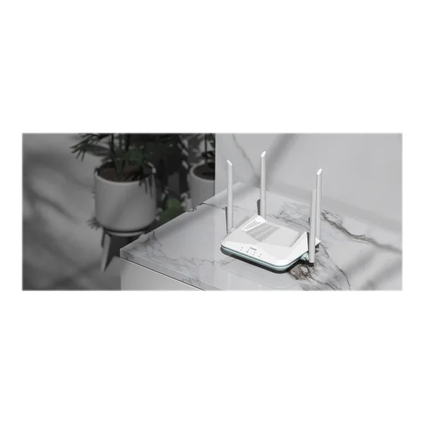 D-Link AX1500 R15 WLAN-Router Gigabit Ethernet Dual-Band (2,4 GHz/5 GHz) Weiß (R15)