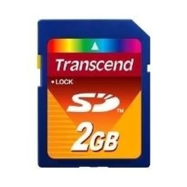 Transcend - Flash-Speicherkarte - 2GB - SD (TS2GSDC)