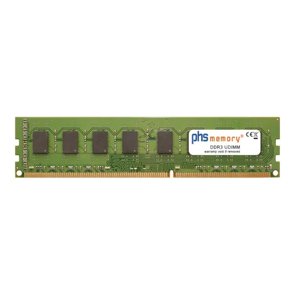 PHS-memory 8GB RAM Speicher kompatibel mit bluechip BUSINESSline L5305 DDR3 UDIMM 1333MHz PC3-10600U (SP595749)