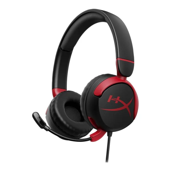 HyperX Cloud Mini Gaming-Headset (Schwarz) - Kabelgebunden - 20 - 20000 Hz - Gaming - 130 g - Kopfhörer - Schwarz - Rot (7G8F4AA)