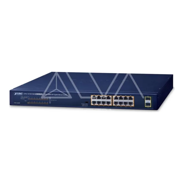 Planet GSW-1820HP Netzwerk-Switch Unmanaged Gigabit Ethernet (10/100/1000) Blau 1U Power over Ethernet (PoE) (GSW-1820HP)
