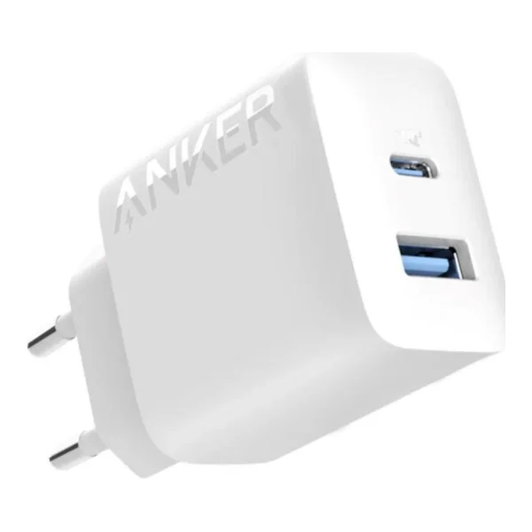 Anker 312 20W 1x USB-A 1x USB-C Weißes Ladegerät (A2348G21)