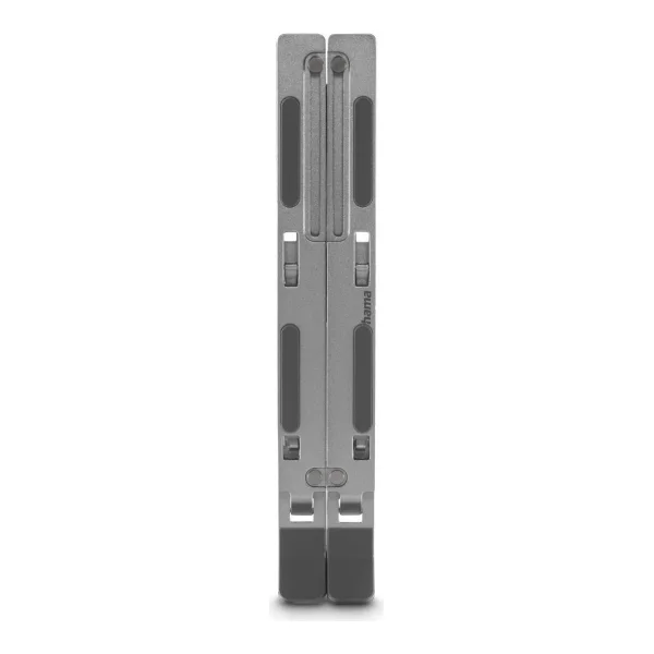 Hama Laptop-Stand Aluminium 6-stufig neigbar, faltbar, bis 40cm (15,6), Silb. (00126813)