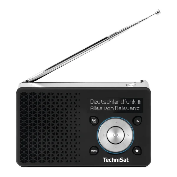 Technisat Design-Radio, RDS, 40 Senderspeicher, Empfang DAB, DAB+, UKW, ASA-Warnfunktion (Automatic (0100/4997)