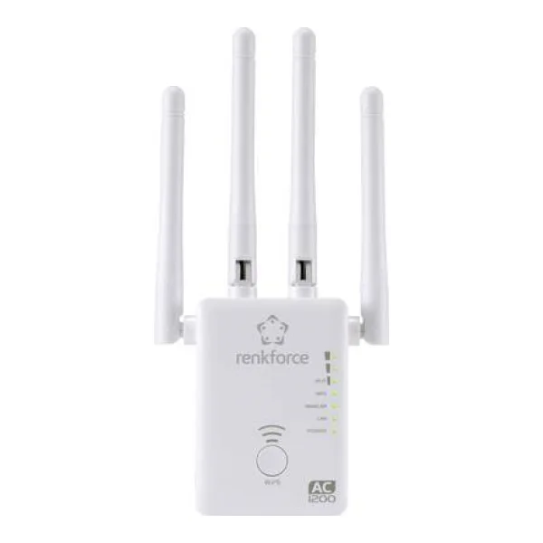 Renkforce AC1200 Dualband WLAN-Router/Repeater/AP (RF-3804172)