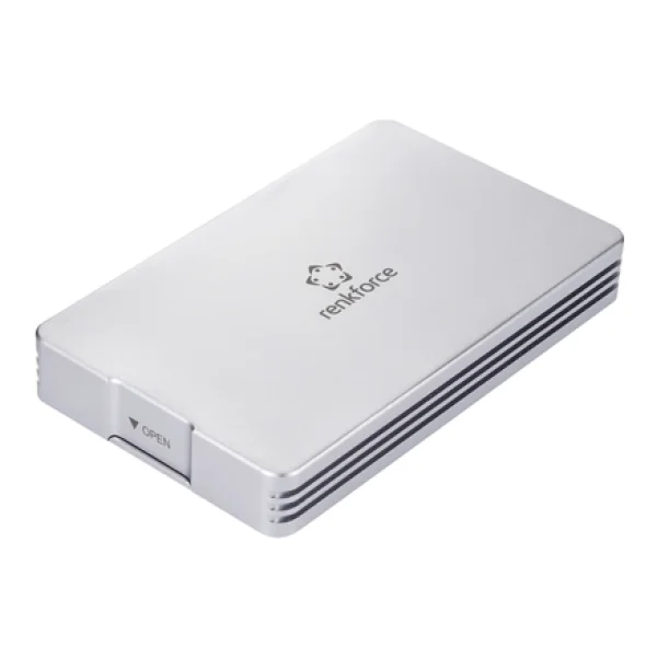 Renkforce RF-5587612 M.2-Festplatten-Gehäuse M.2 PCIe NVMe SSD USB 4 (RF-5587612)