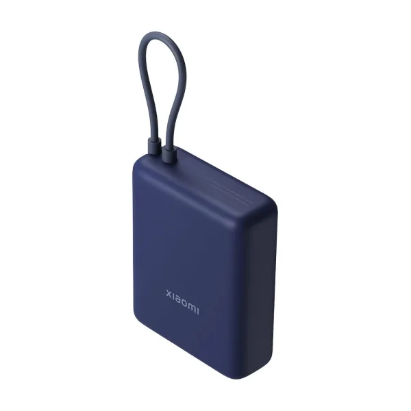 Xiaomi Powerbank BHR9341GL mit integriertem USB-C Kabel 10000mAh 33W Blau