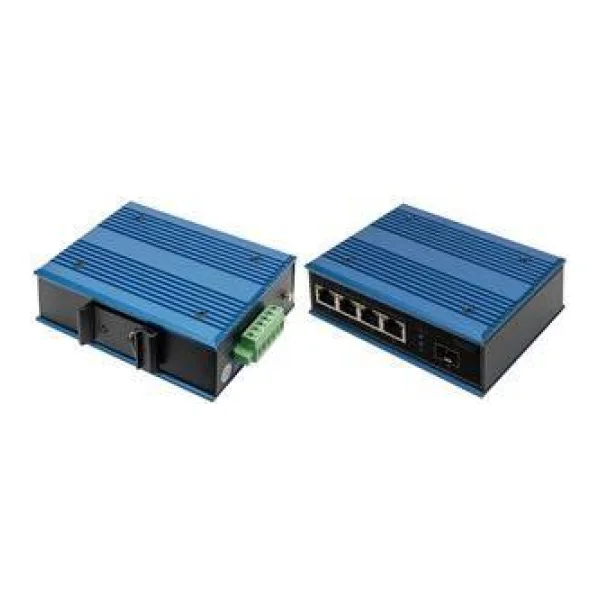 Digitus 4-Port 10/100Base-TX to 100Base-FX Industrial Ethernet Switch (DN-651130)