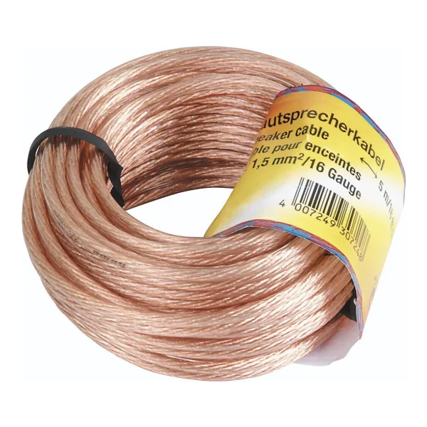 Hama 00205142 Audio-Kabel 10 m Transparent (00205142)