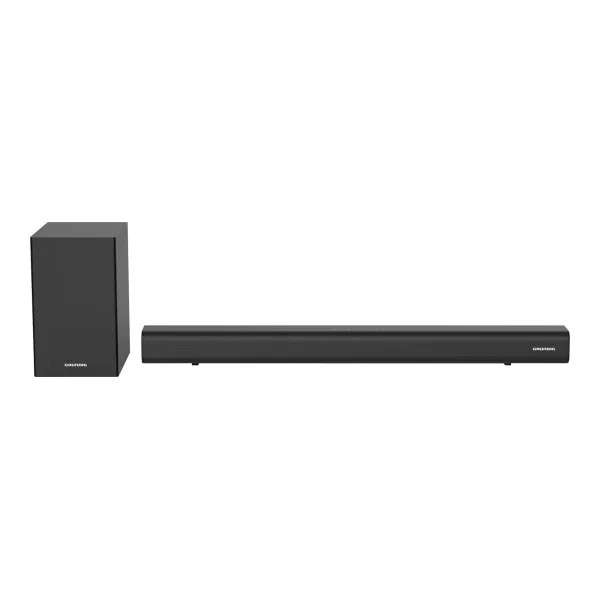Grundig DSB 991 SW Soundbar 2.1-Kanal-System mit kabellosem Subwoofer, 90W RMS, Bluetooth 5.4