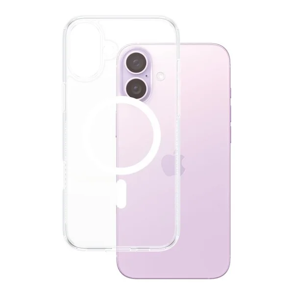 PanzerGlass - HardCase MagSafe - iPhone 16 Plus - Weiß (1293)