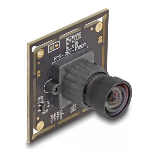 Delock - Überwachungskamera - Karte - Farbe - 2,1 MP - 1920 x 1080 - 1080p - feste Brennweite - USB2.0 - Gleichstrom 5 V (12072)