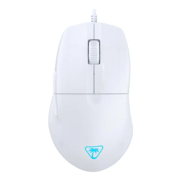 Turtle Beach Pure SEL Ultraleichte - ergonomische RGB-Gaming-Maus - optischer 8K DPI-Sensor - mechanische Schalter - Vorspannsystem - reine PTFE-Gleitelemente - RGB-Beleuchtung Weiß (TBM-1001-15)
