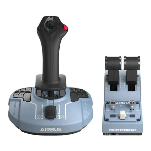 Thrustmaster Airbus Edition Schwarz - Blau USB Joystick Analog / Digital PC (2960842)