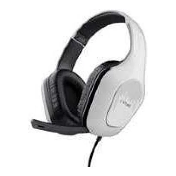 Trust GXT 415PS Zirox - Headset - ohrumschließend - kabelgebunden - 3,5 mm Stecker - weiß (24993)