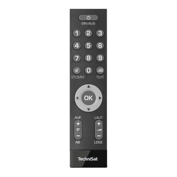 TechniSat ISIZAPPER Universal - Fernbedienung - Schwarz