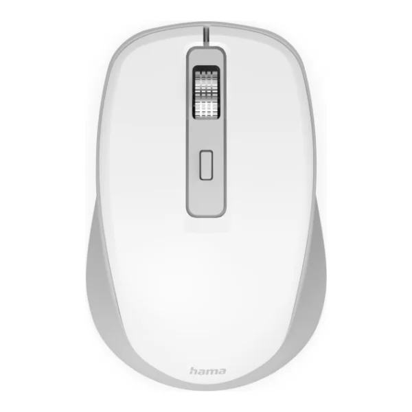 Hama Multi-Device-Maus WM-450, kabellos, Funk/Bluetooth®, 7 Tasten, Weiß (00173080)