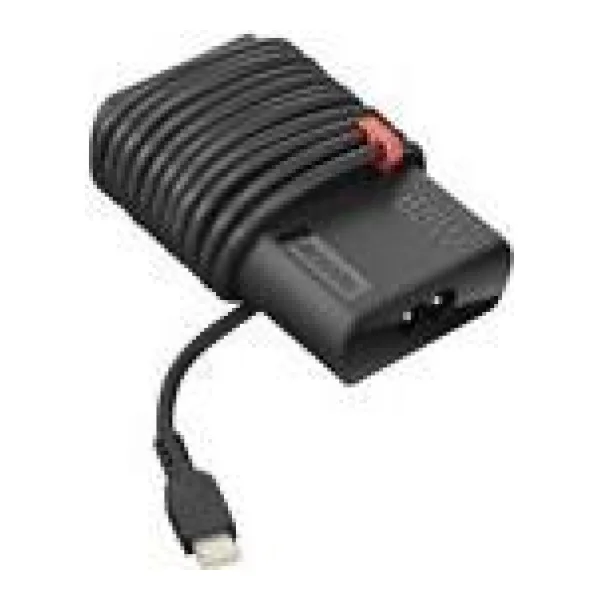 Lenovo ThinkPad 65W Slim AC Adapter (USB Type-C) - Netzteil - Wechselstrom 90-265 V - 65 Watt - Schwarz - für ThinkBook 14, 15, ThinkPad L13, P53, T490, X1 Carbon (7th Gen), X1 Yoga (4th Gen), X390 (4X20V24678)