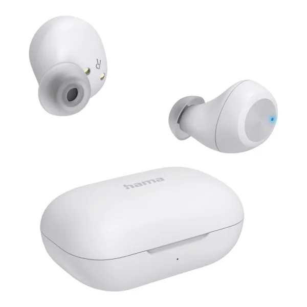 Hama Bluetooth®-Kopfhörer Spirit Chop II, TWS, In-Ear, Equalizer, Weiß (00184173)