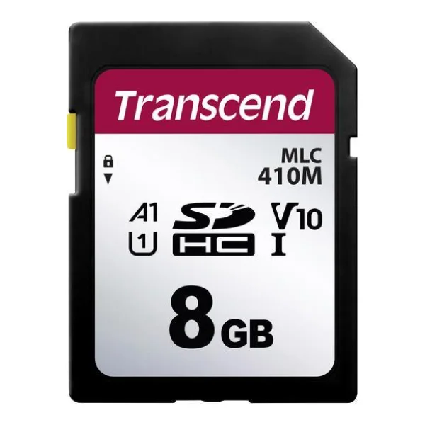 Transcend 410M - Flash-Speicherkarte - 8 GB - A1 / Video Class V10 / UHS-I U1 / Class10 - microSDHC UHS-I (TS8GSDC410M)