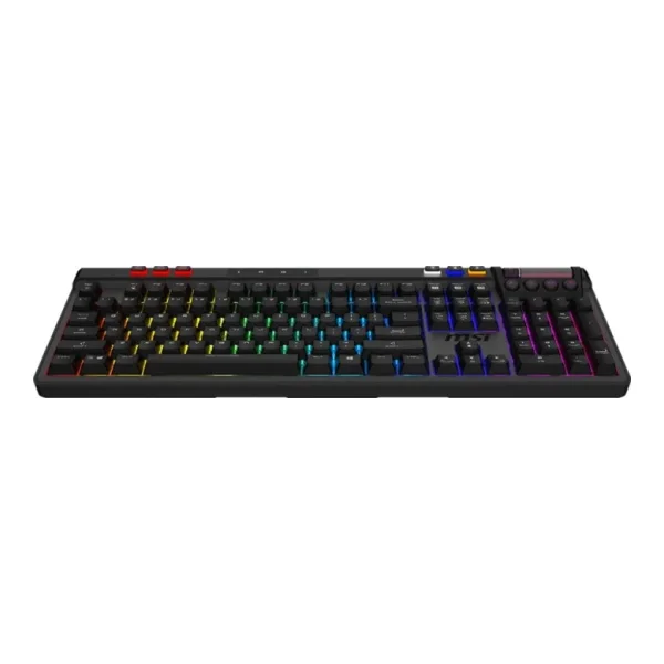 Gaming Keyboard MSI Strike Pro Silent RGB FR Layout black (MSI STRIKE PRO W SILENT FR)