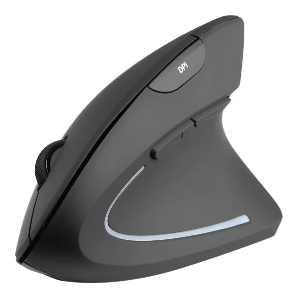 Perixx PERIMICE-713 R Vertikale Ergonomie-Maus kabellos wiederaufladbar (PERIMICE-713 R)