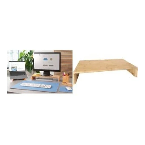 Sigel SA208 Monitor-Erhöhung Eyestyle B x H T 50 8 19.50 cm Bambus (SA208)