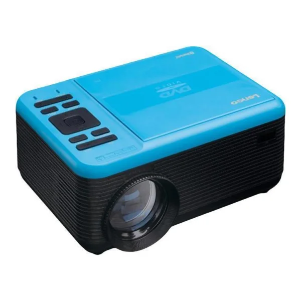 Lenco LPJ-500BK Tragbarer LCD-Projektor Full HD 2800 Lumen Schwarz/Blau