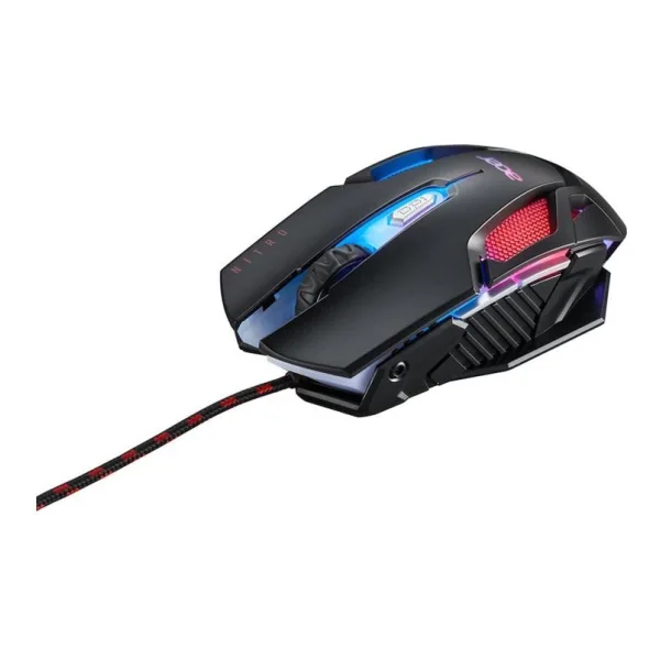 Acer Nitro NMW200 Gaming-Maus 7200 DPI Optisch 7 Tasten Beidhändig Schwarz