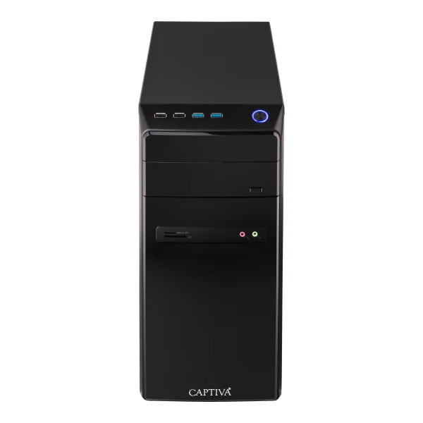Captiva Power Starter R64-148 5600G AMD Ryzen 5 8 GB DDR4-SDRAM 480 GB SSD Windows 11 Home PC Schwarz (64148)