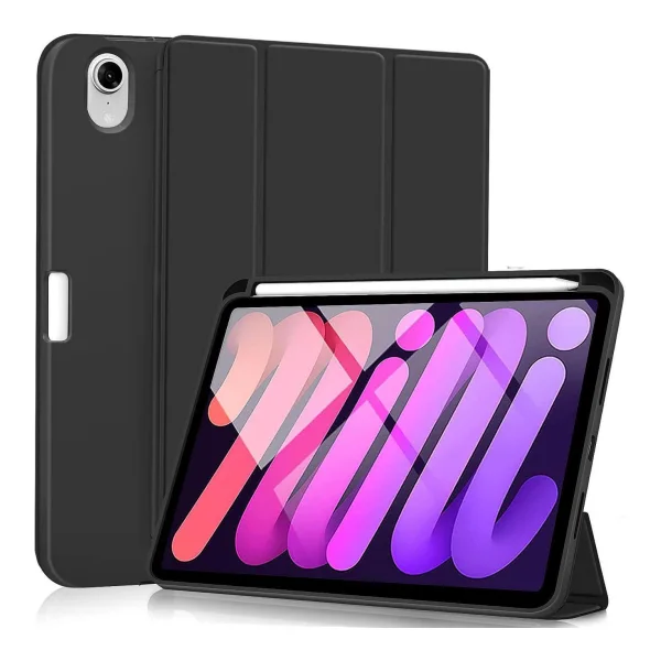 eSTUFF MIAMI. Etui-Typ: Folio, Markenkompatibilität: Apple, Kompatibilität: iPad Mini 6, Maximale Bildschirmgröße: 21,1 cm (8.3 ), Anzahl der Stand-Modi: 2. Gewicht: 330 g (ES68201101-BULK)