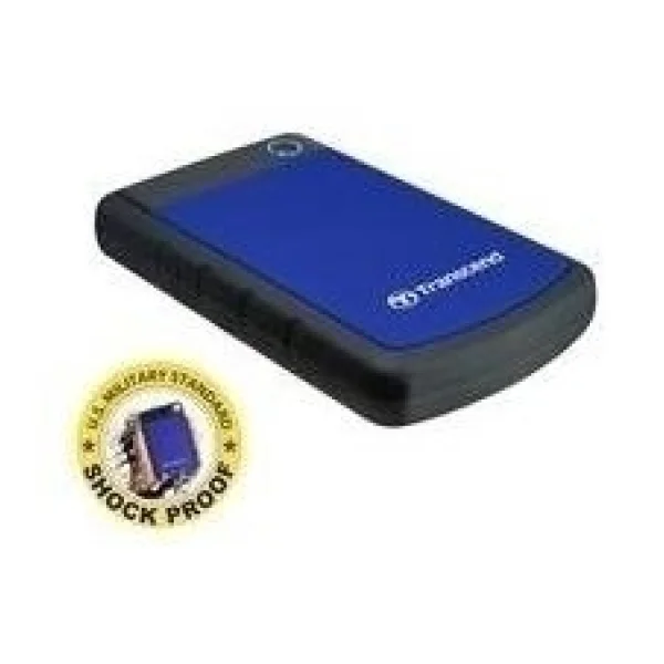 Transcend StoreJet 25H3B - Festplatte - 1TB - extern (tragbar) - 2.5 (6,4 cm) - USB3.0 (TS1TSJ25H3B)