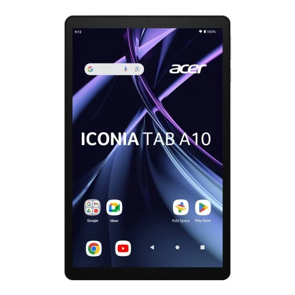 Acer ICONIA Tab A10 A10-21 - Tablet - Android 14 - 128GB eMMC - 25,7 cm (10,1) IPS (1280 x 800) - microSD-Steckplatz - Silber (NT.LH8EE.001)