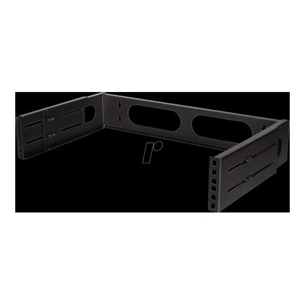 LOGILINK W02B40B - 48,30cm (19) Wandhalterung 2 HE, schwarz (W02B40B)