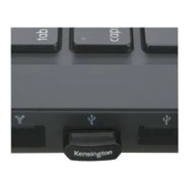 Kensington Pro Fit Mid-Size - Maus - Für Rechtshänder - optisch - kabellos - 2.4 GHz - kabelloser Empfänger (USB) - Schwarz