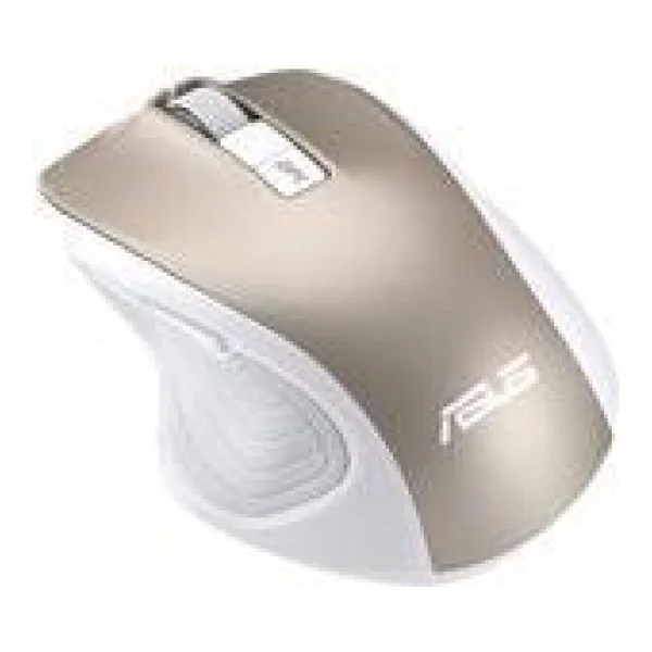 ASUS MW202 - Maus - optisch - 6 Tasten - kabellos - 2.4 GHz - kabelloser Empfänger (USB) - mud gray (90XB066N-BMU010)