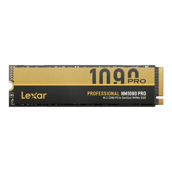 Lexar SSD 4TB NM1090 Pro M.2 2280 NVMe PCIe 5.0 intern retail (LNM109P004T-RNNNG)
