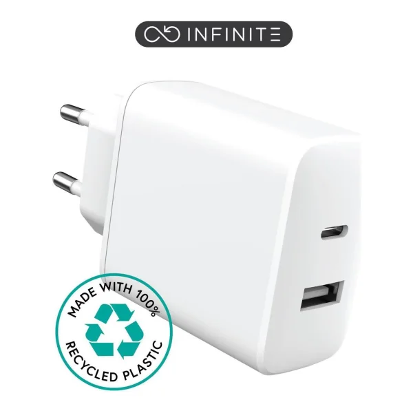 eSTUFF INFINITE USB Charger EU USB-C (ES637031-BULK)
