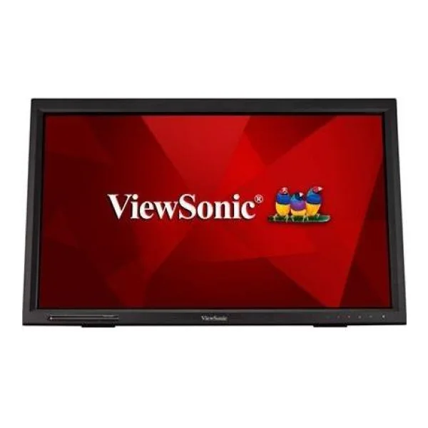 ViewSonic TD2423 - LED-Monitor - 61 cm (24) (23.6 sichtbar) - Touchscreen - 1920 x 1080 Full HD (1080p) @ 75 Hz - VA - 250 cd/m² - 3000:1 - 7 ms - HDMI, DVI-D, VGA - Lautsprecher