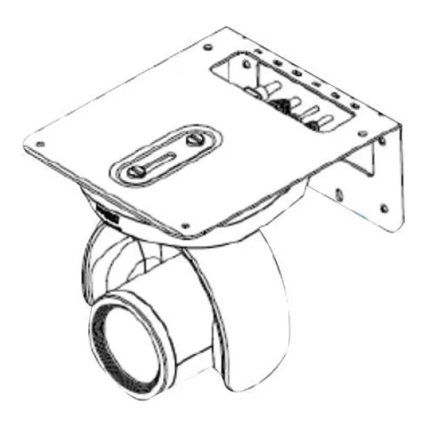 AVer - L-förmige Kamera-Montagehalterung - Deckenmontage möglich - für AVer CAM520 Pro2 (112AV8U2-A5A)