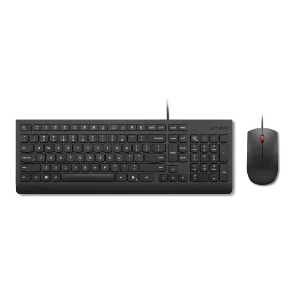 Lenovo Essential Wired Combo Sæt med mus og tastatur Kablet (4X31R64446)