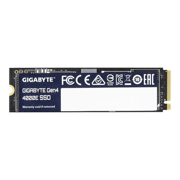 Gigabyte Gen4 4000E - SSD - 500GB - intern - M.2 2280 - PCIe 4,0 x4 (NVMe) (G440E500G)