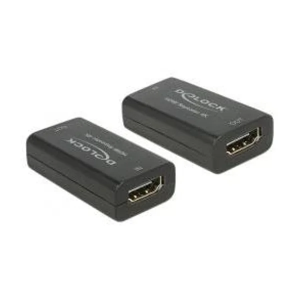 DeLOCK Repeater - HDMI - 4K - 30,0m - Schwarz (11403)