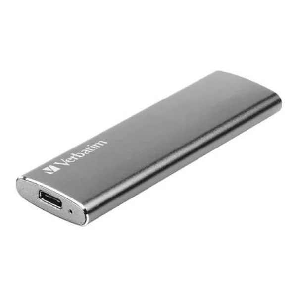 Verbatim Vx500 - SSD - 480 GB - extern (tragbar) - USB 3.1 Gen 2 (USB-C Steckverbinder) - Space-grau