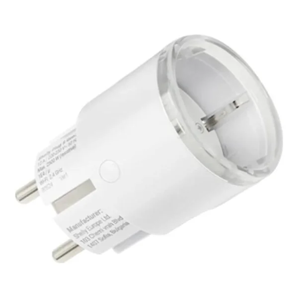 Intelligente WLAN-Steckdose mit Energiemessung Shelly Plug S MTR Gen3 Weiß (3800235261842)